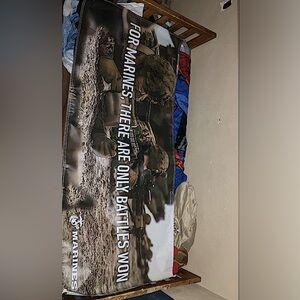 I am selling a marines banner